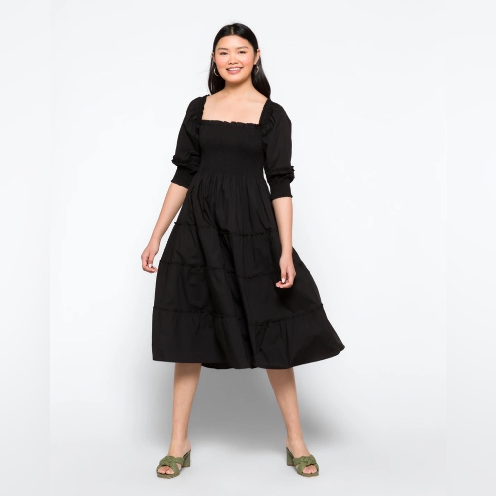 Hill House Black Nesli Nap Dress S